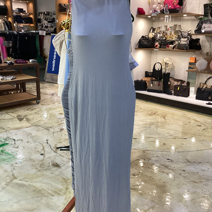 NWT Michael Costello  Baby Blue Maxi Dress