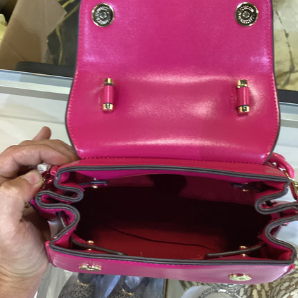 Faux La Medusa Rose Handbag